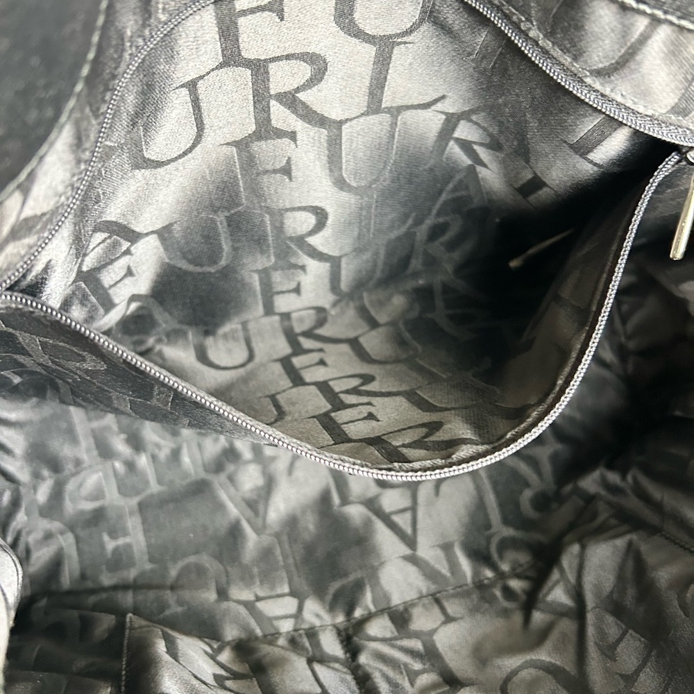 Furla Chain-link Black Saffiano Leather Tote - Picture 3 of 11